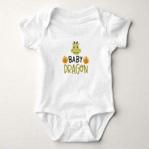 Baby dragon baby bodysuit