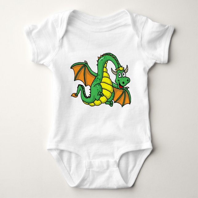 Baby Dragon Baby Bodysuit (Front)