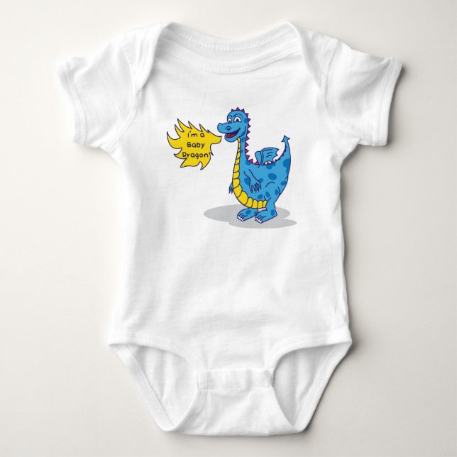 Baby Dragon - Boy Bodysuit (Front)