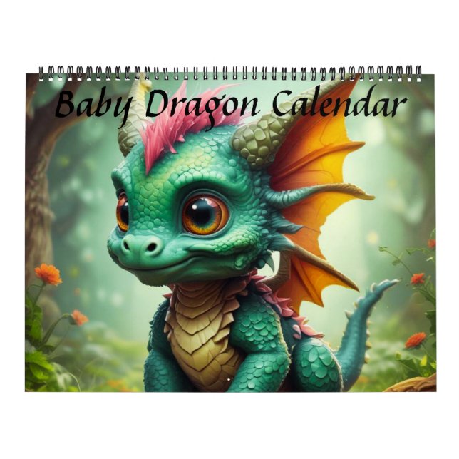 Baby Dragon Calendar (Cover)