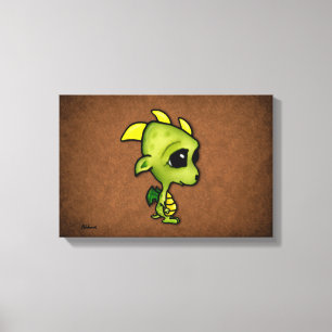 Baby Dragon Canvas Print
