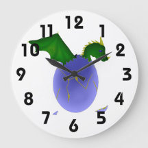 Baby Dragon Clock