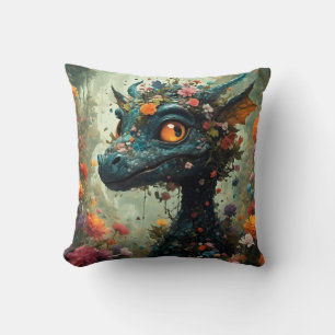 Baby Dragon Fantasy Cushion