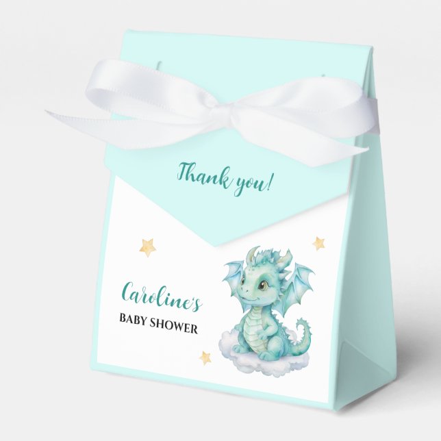 Baby Dragon Favour Box (Front Side)