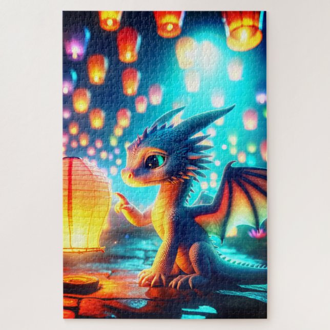 Baby Dragon Jigsaw Puzzle (Vertical)