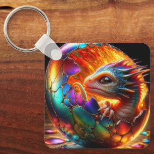 Baby Dragon Key Ring