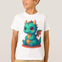Baby dragon kids t shirt