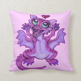 Baby Dragon Love Cushion