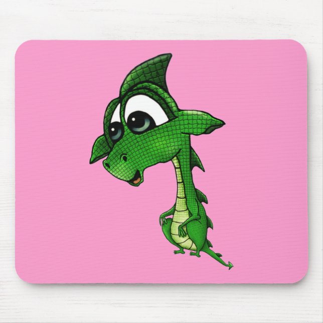 Baby Dragon Mousepad (Front)