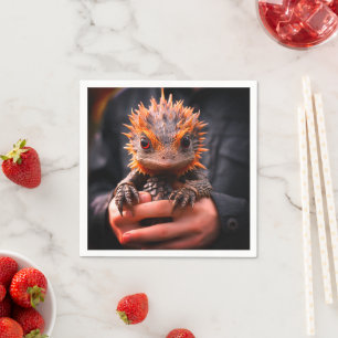 Baby Dragon Napkin