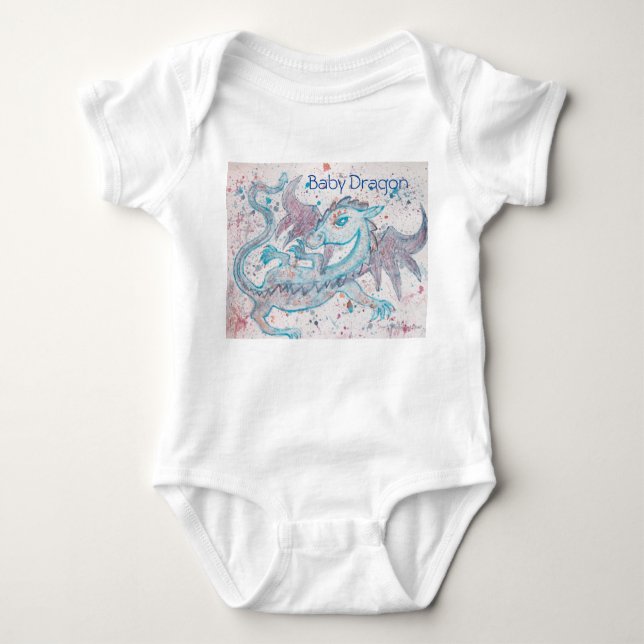 Baby Dragon One-Piece bodysuit for babies (Front)