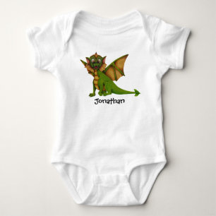 Baby Dragon Personalised Bodysuit