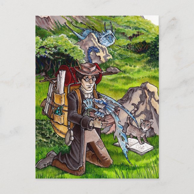 Baby Dragon Postcard (Front)