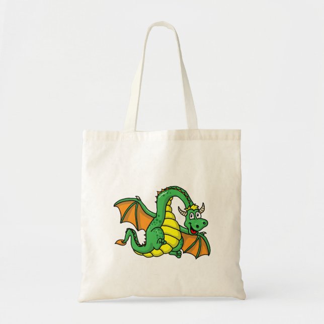 Baby Dragon Tote Bag (Front)