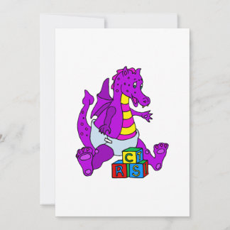 Baby Dragon with Blocks