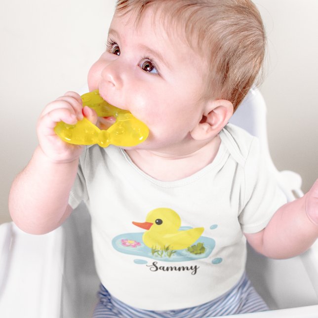 Baby Duck1 Baby Bodysuit (Creator Uploaded)