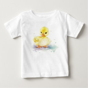 Baby Duck 2 Watercolor  T-Shirt
