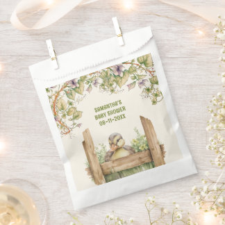 Baby Duck baby shower Favour Bags