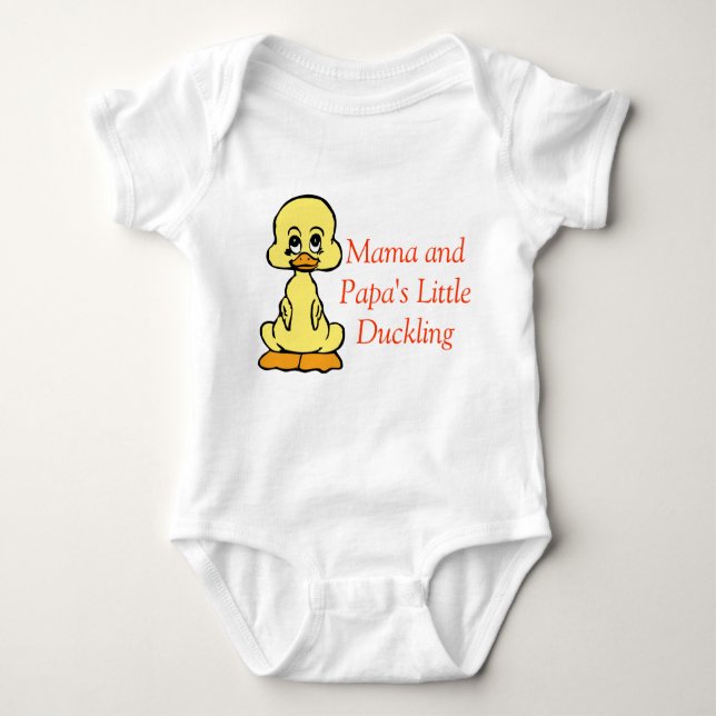 Baby Duck Bodysuit (Front)