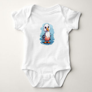 Baby duck bodysuit