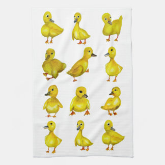 Baby Duck Dishtowel Tea Towel
