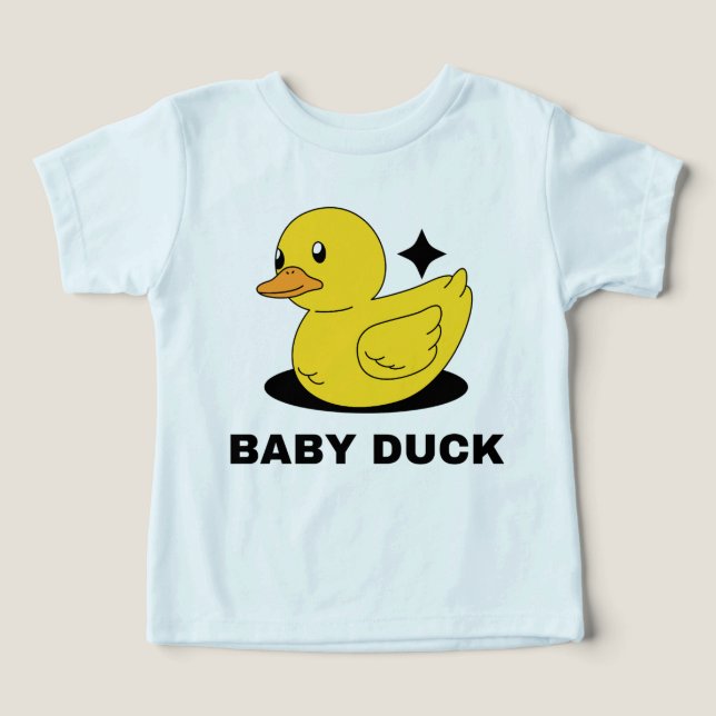 baby duck printed (Design Front)