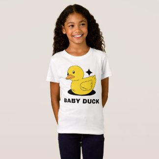 baby duck printed girl's T-Shirt