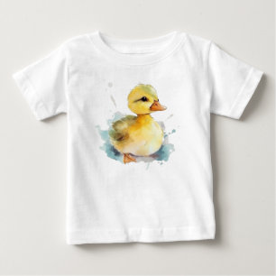 Baby Duck Watercolor  T-Shirt