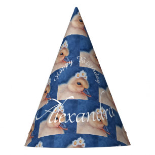 Baby Duckling Happy Birthday Party Hat