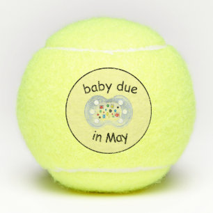 baby due in May Tennis Balls