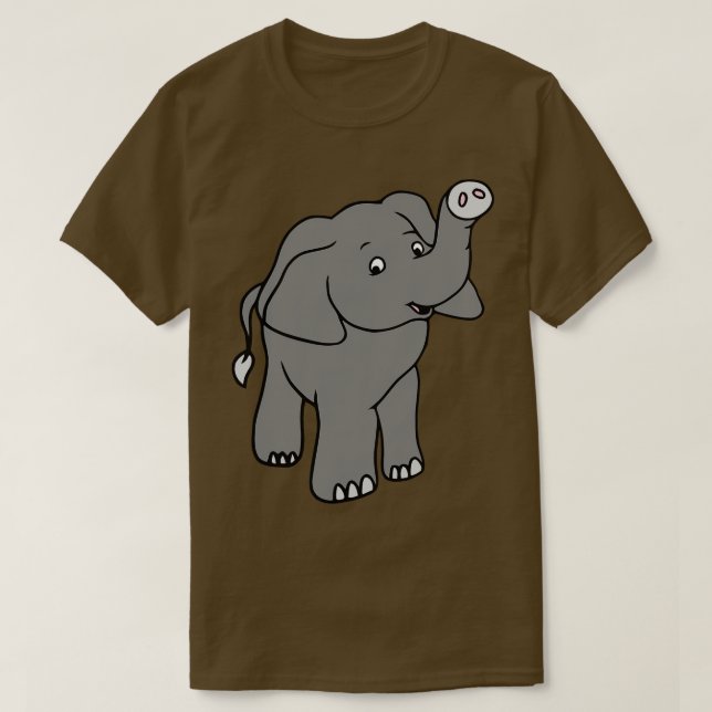Baby Elephant 1 T-Shirt (Design Front)