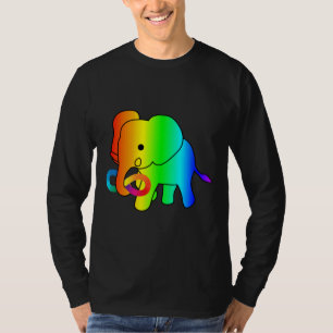 Baby Elephant Autism Acceptance Active T-Shirt