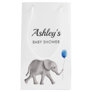 Baby Elephant Baby Shower Gift Bags for Favours