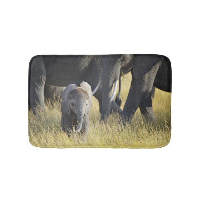 Baby Elephant Bath Mat (Front)