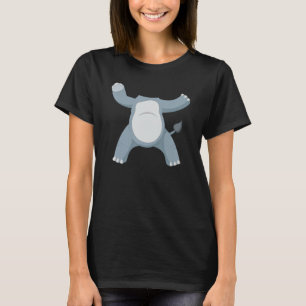 Baby Elephant  Body Design For Men Women Kids T-Shirt