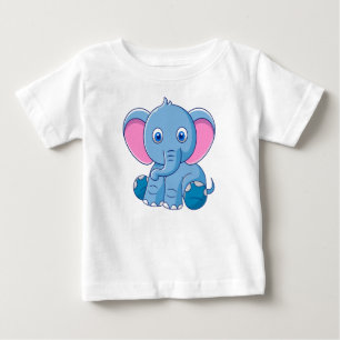 Baby Elephant Cartoon Clipart-64832 T-Shirt