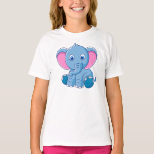 Baby Elephant Cartoon Clipart-64832 T-Shirt