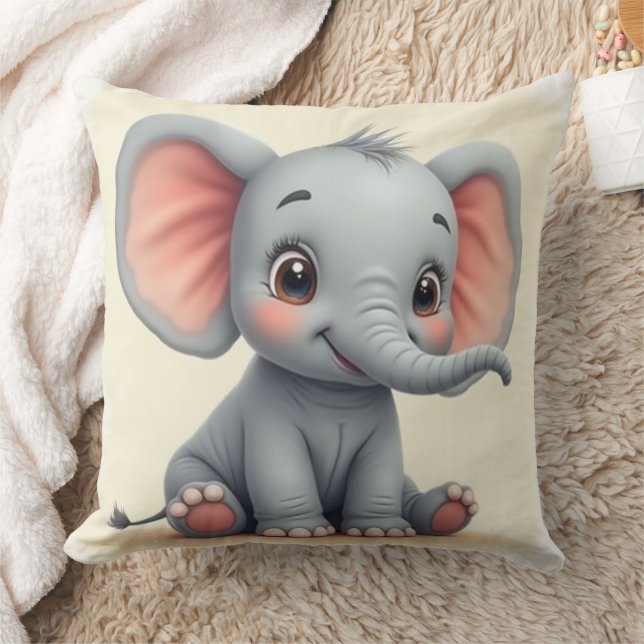 Baby elephant cushion (Blanket)