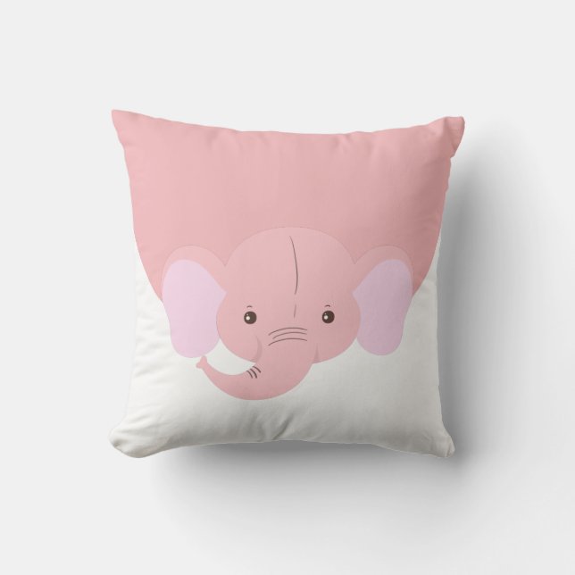 Baby Elephant Cushion (Front)