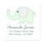Baby Elephant in Pastels Address Labels