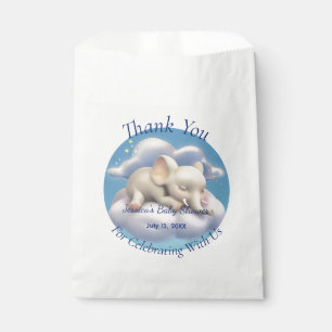 Baby Elephant In The Clouds Baby Shower Favour Bags