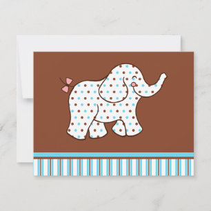 Baby Elephant Invitations