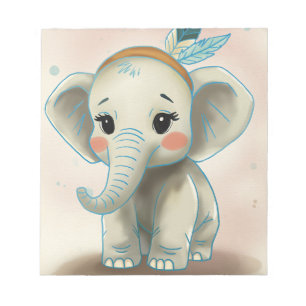 Baby Elephant Notepad