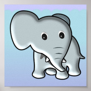 Baby Elephant/ Nursery Decor