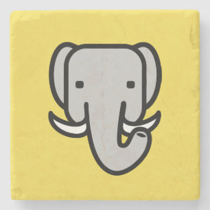 Baby Elephant Stone Coaster