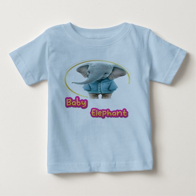 Baby Elephant T-Shirt (Front)