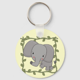 Baby Elephant Tshirts and Gifts Key Ring