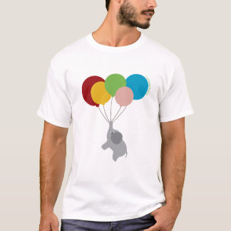 Baby Elephant with Balloons Shirt