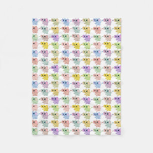 Baby Elephants Fleece Blanket