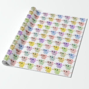 Baby Elephants Wrapping Paper